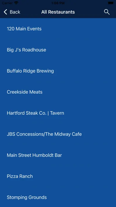 Capturas de tela do Discover Hartford