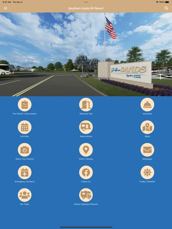 Southern Sands iPad 应用截图