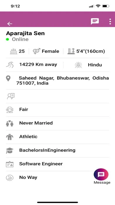 BengaliWeds - Bengali Dating スクリーンショット