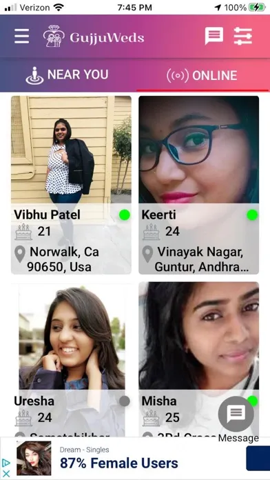 GujjuWeds - Gujarati Dating स्क्रीनशॉट