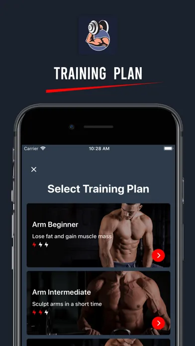 Arm Workout - Biceps Exercise 스크린샷