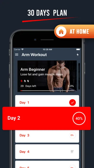 Arm Workout - Biceps Exercise 스크린샷