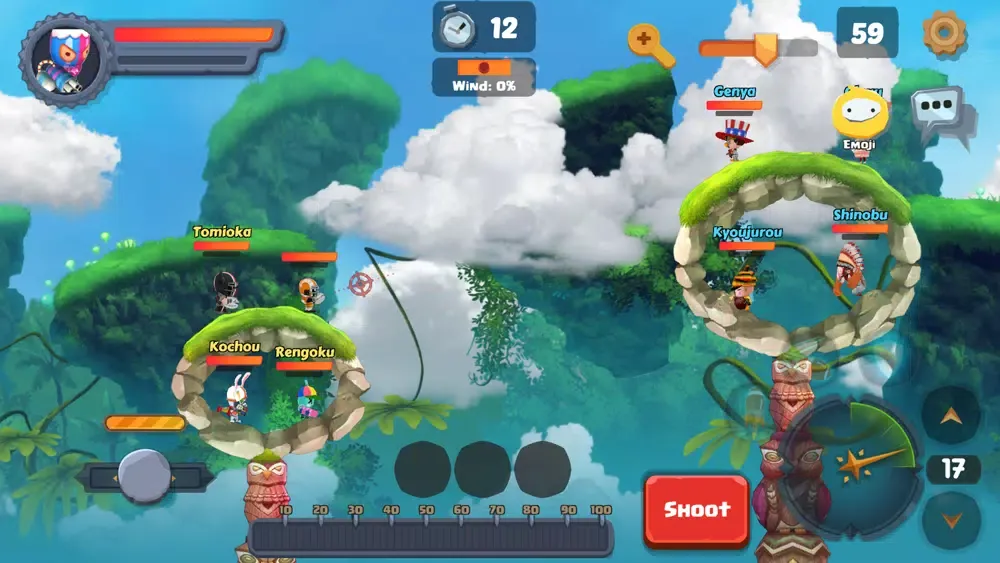 Capturas de tela do Mobi Army 5
