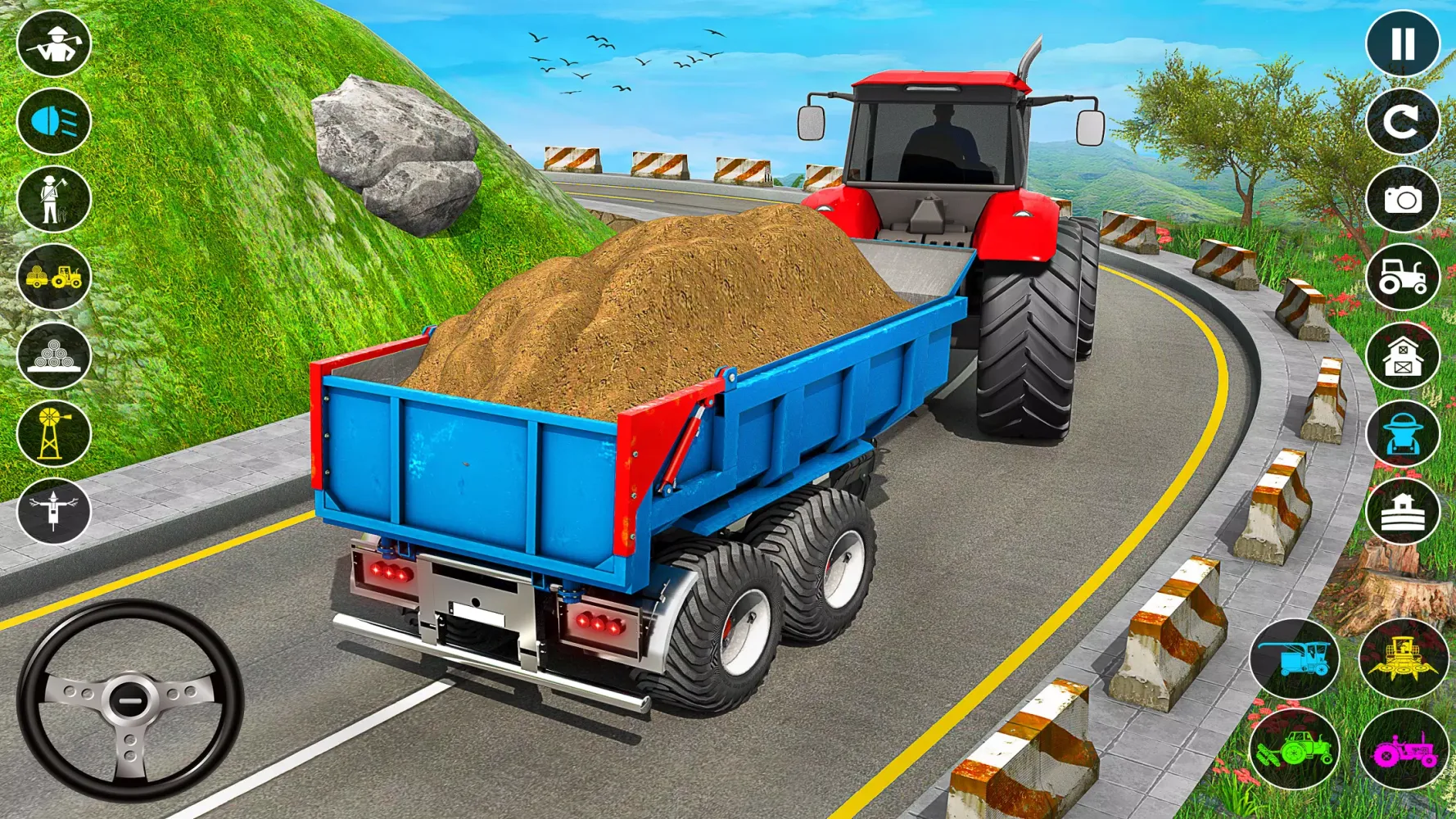 Tangkapan layar Tractor Farming Tractor Games