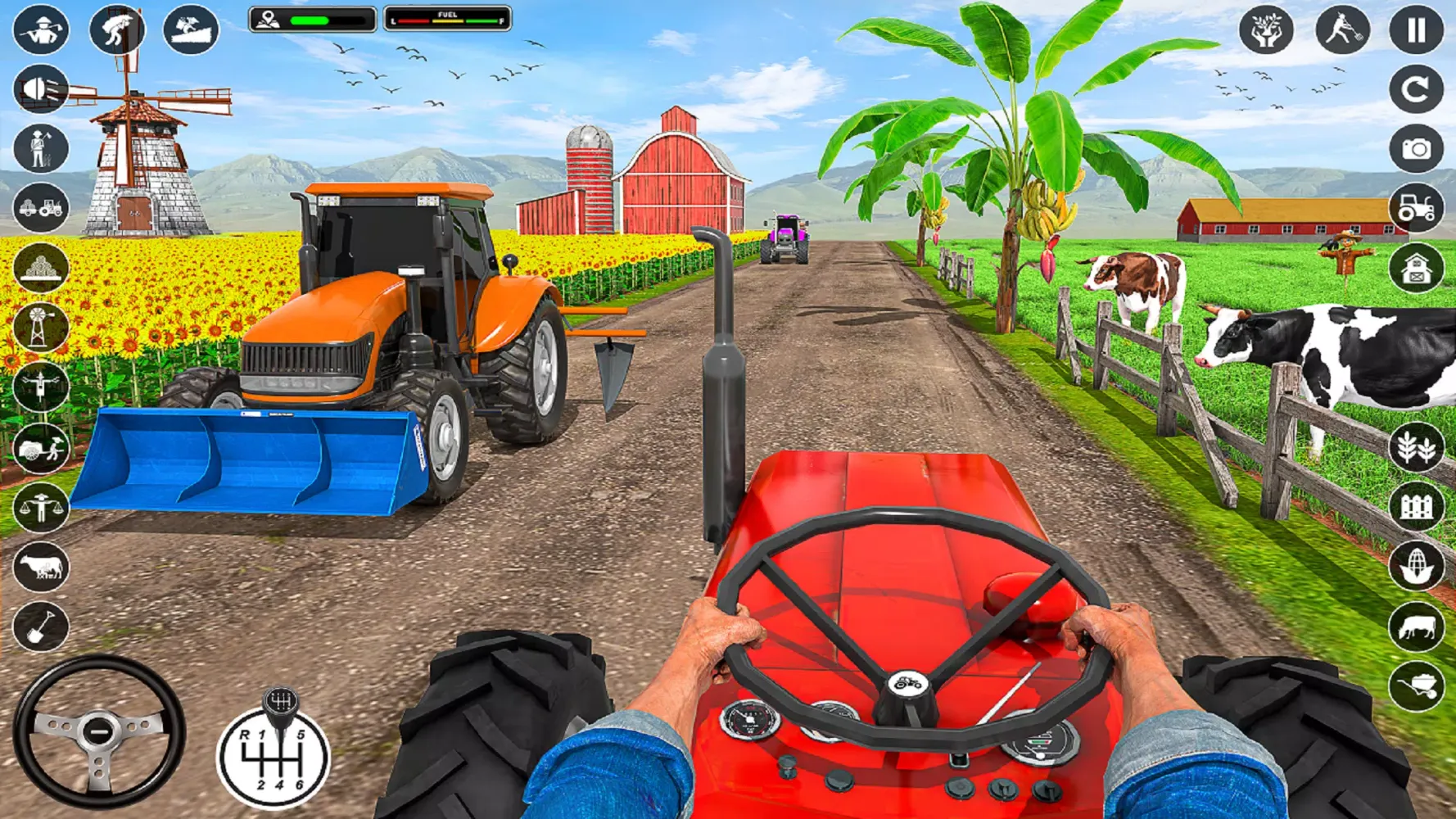 Tangkapan layar Tractor Farming Tractor Games