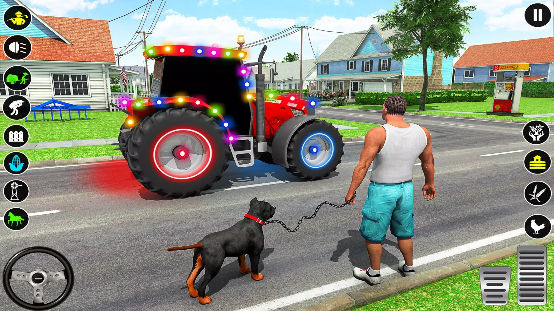 Tangkapan layar Tractor Farming Tractor Games