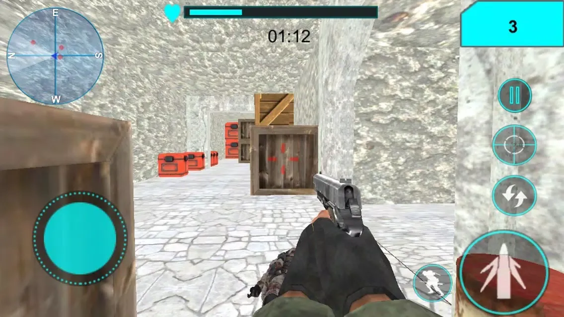 Tangkapan layar Army Secret Shooting Mission