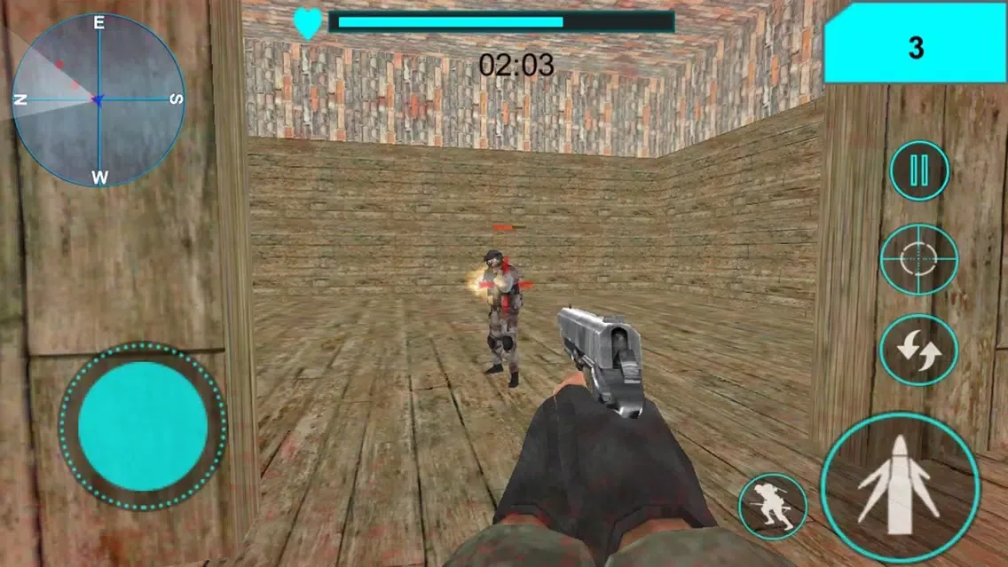 Tangkapan layar Army Secret Shooting Mission