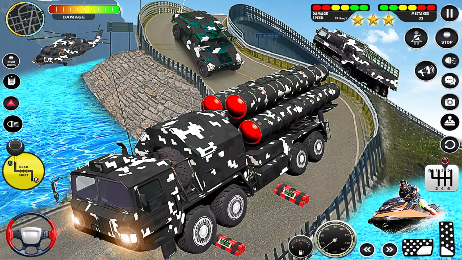 Army Vehicle Transport Truck Screenshots
