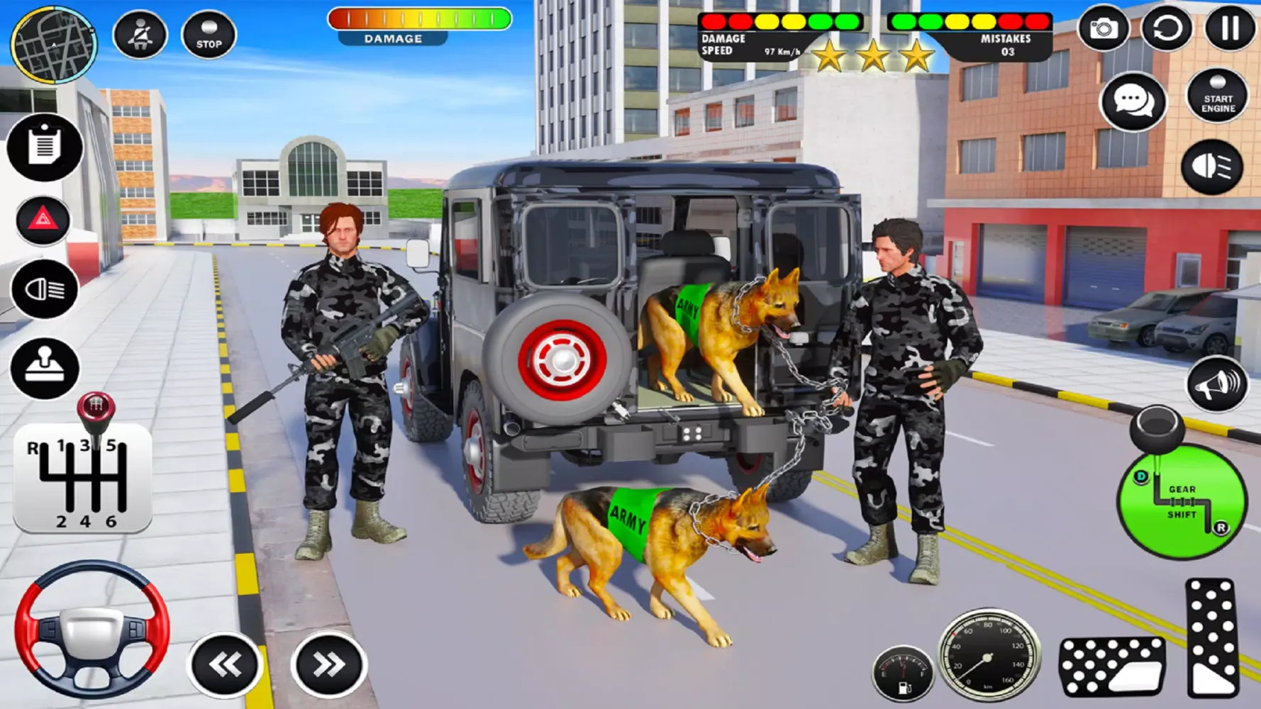 Army Vehicle Transport Truck Screenshots