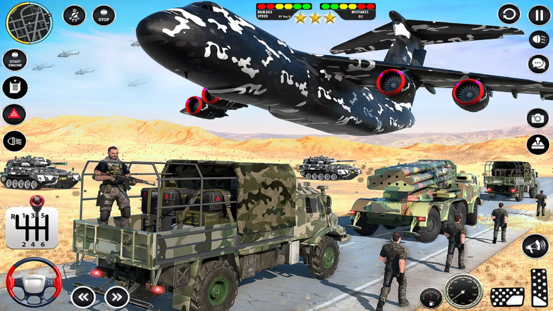 Army Vehicle Transport Truck Screenshots