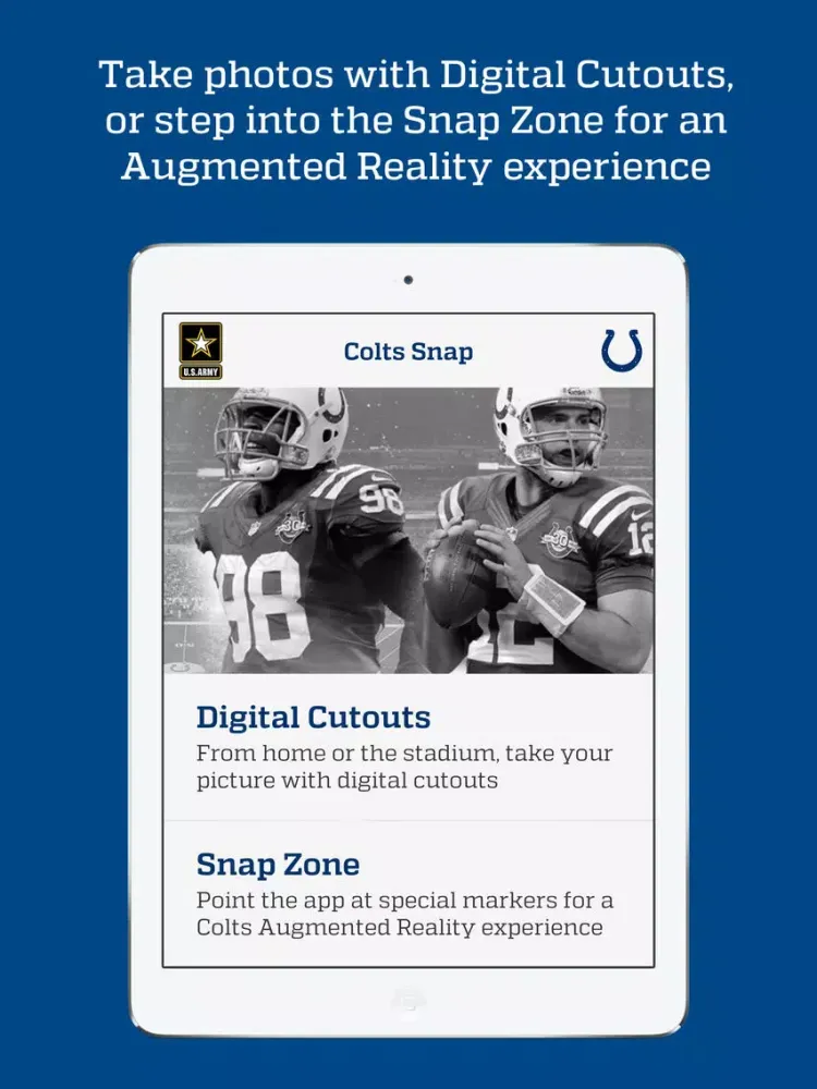 تصاویر Indianapolis Colts Snap iPad 