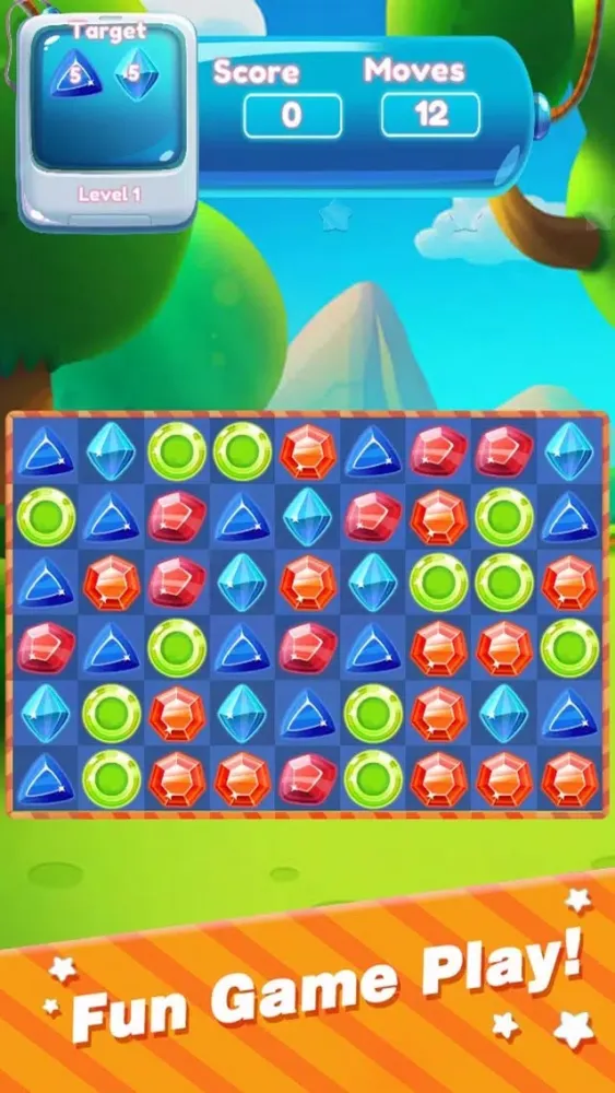 Capturas de tela do Jewel Sweet! Classic Game