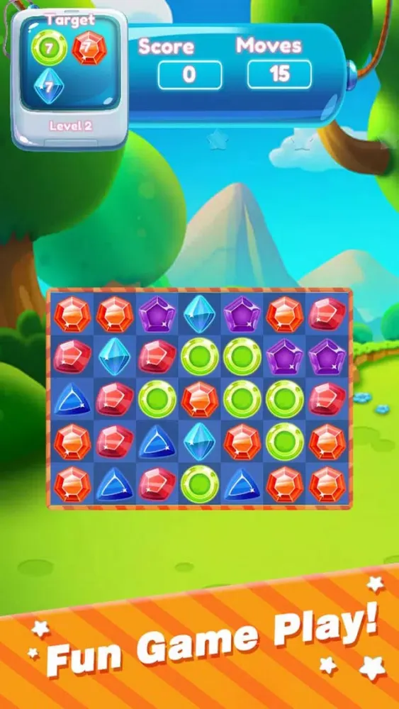 Capturas de tela do Jewel Sweet! Classic Game