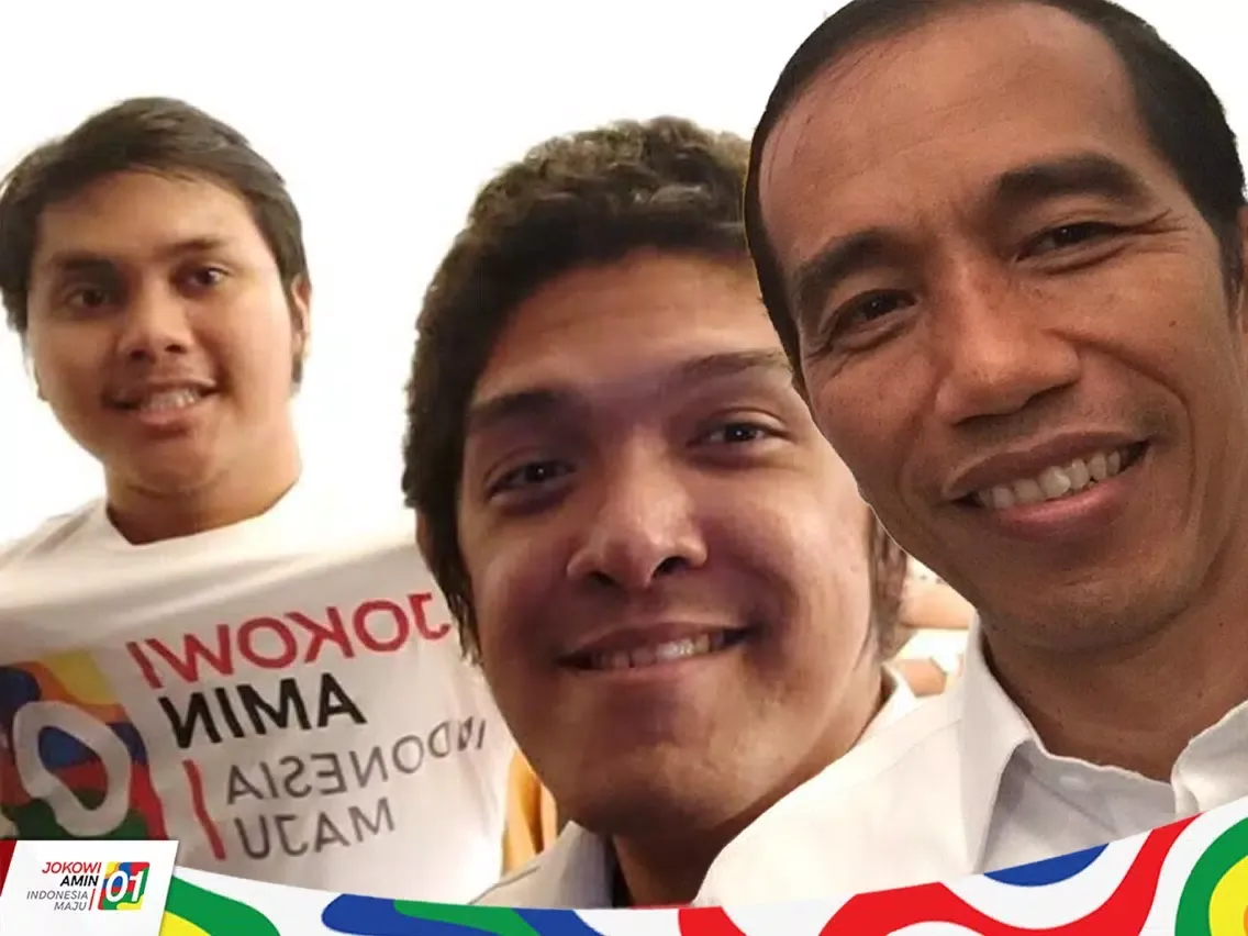 Captures d'écran de Selfie Bareng Jokowi iPad 