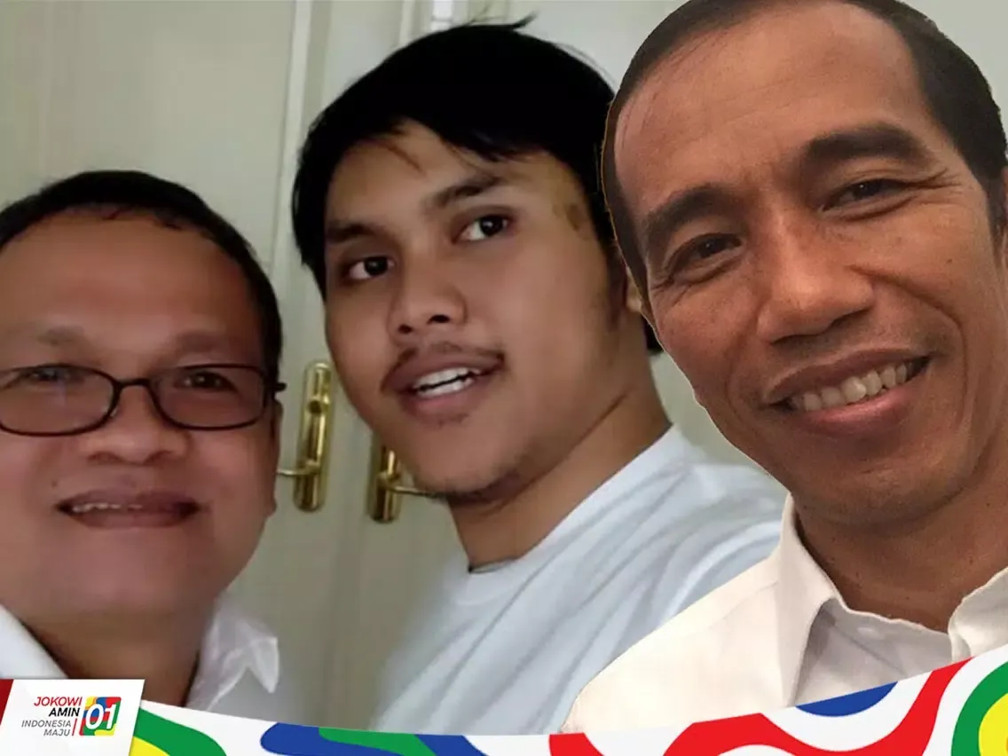 Captures d'écran de Selfie Bareng Jokowi iPad 