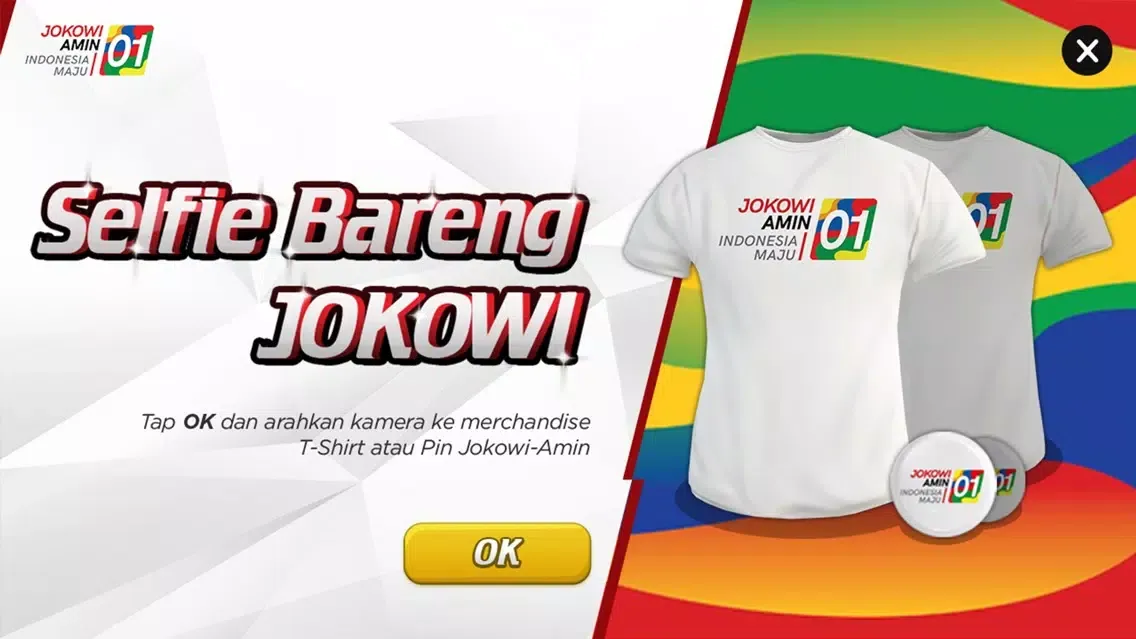 Captures d'écran de Selfie Bareng Jokowi