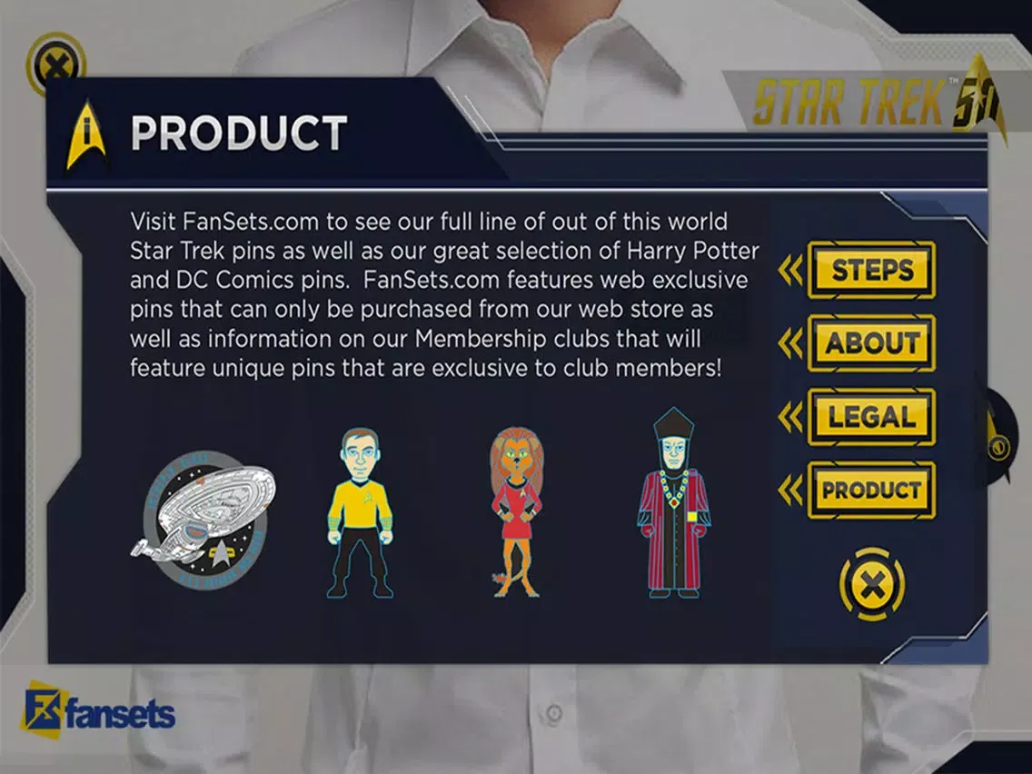Fansets - Star Trek AR iPad  Screenshots
