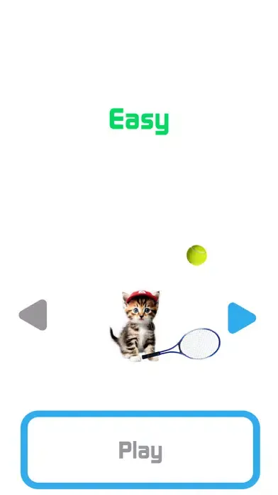 Cat Tennis : Animal Tennis! سکرین شاٹس