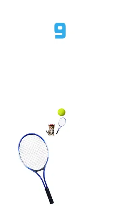 Cat Tennis : Animal Tennis! سکرین شاٹس