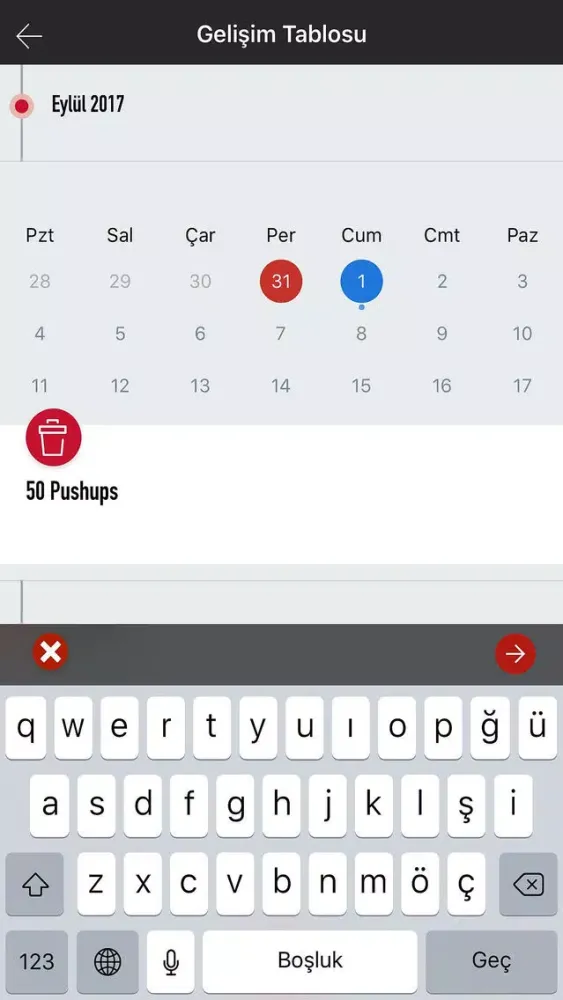 Captures d'écran de DeltaFitApp
