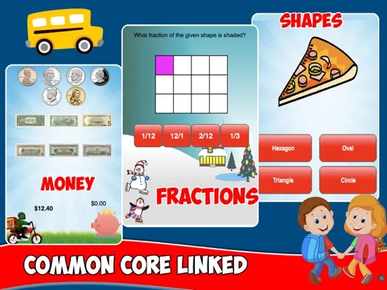 Common Core Math for 2nd Grade iPad  স্ক্রিনশট