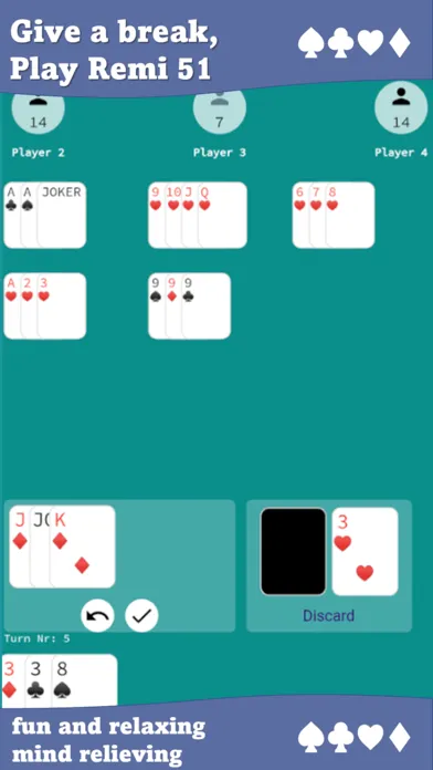 Remi 51 Card Game应用截图