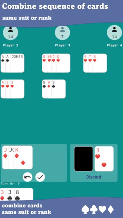 Remi 51 Card Game应用截图