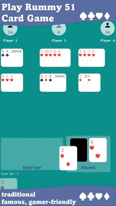 Remi 51 Card Game应用截图