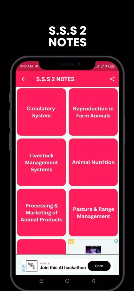 Animal Husbandry Textbook Screenshots