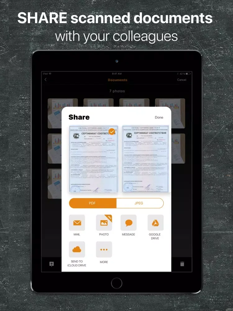 PDF Scanner: Scan Documents iPad  Screenshots