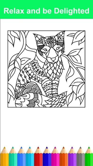 Screenshot di Mandala Adult Coloring Book Free Stress Relieving
