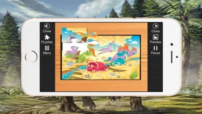 Screenshot di Dino Puzzle Jigsaw Toddlers Kids Preschool Games