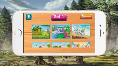 Screenshot di Dino Puzzle Jigsaw Toddlers Kids Preschool Games