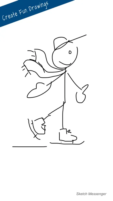 Capturas de tela do Sketch Messenger - Draw Color & Share