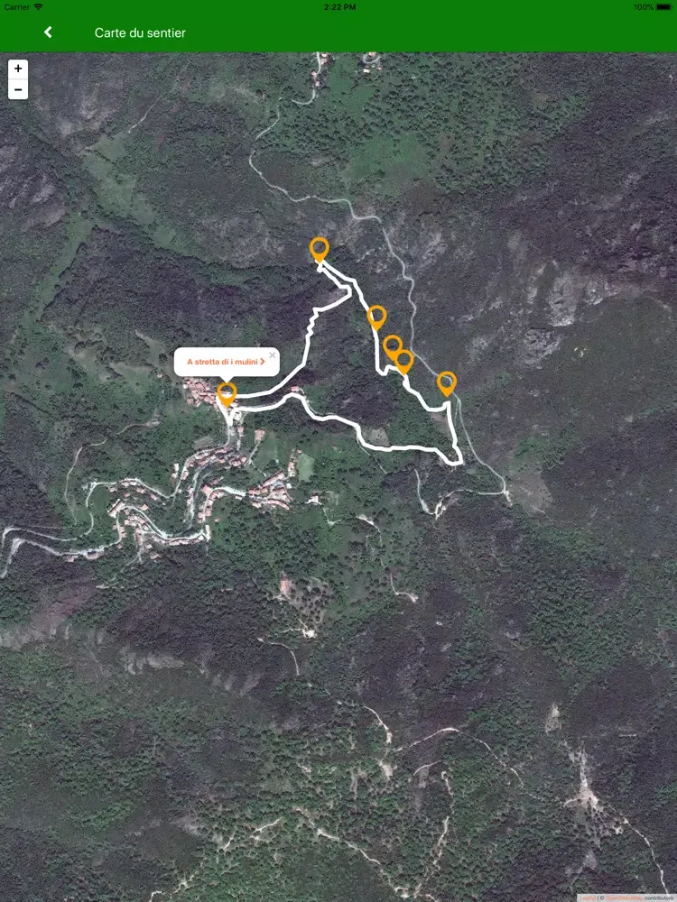Sentier Cutuli iPad  Screenshots