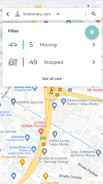 Capturas de pantalla de TrackGPS Fleet Management