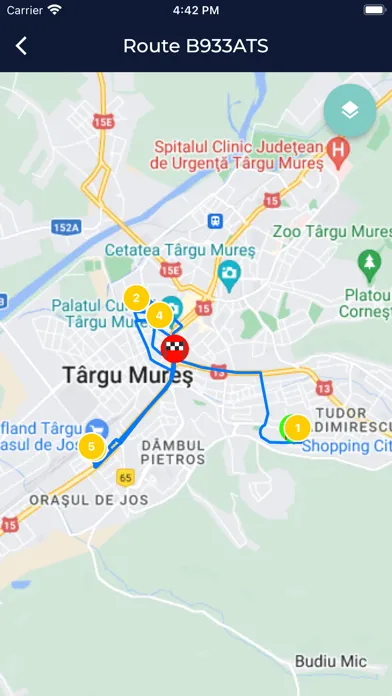 Capturas de pantalla de TrackGPS Fleet Management