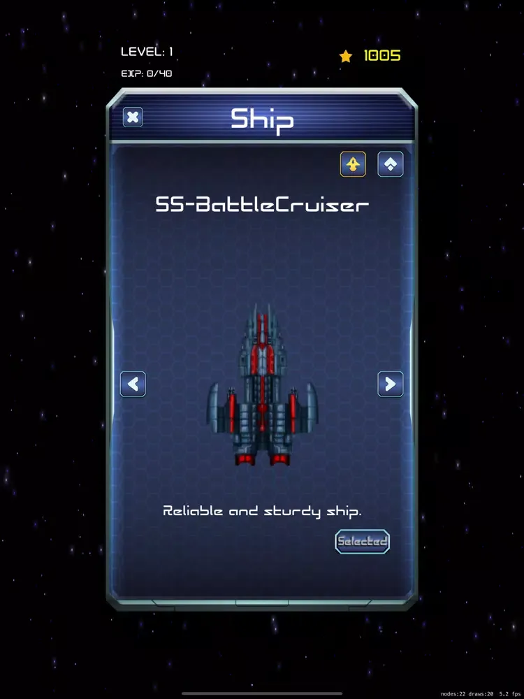 Capturas de tela do Space Masters iPad 