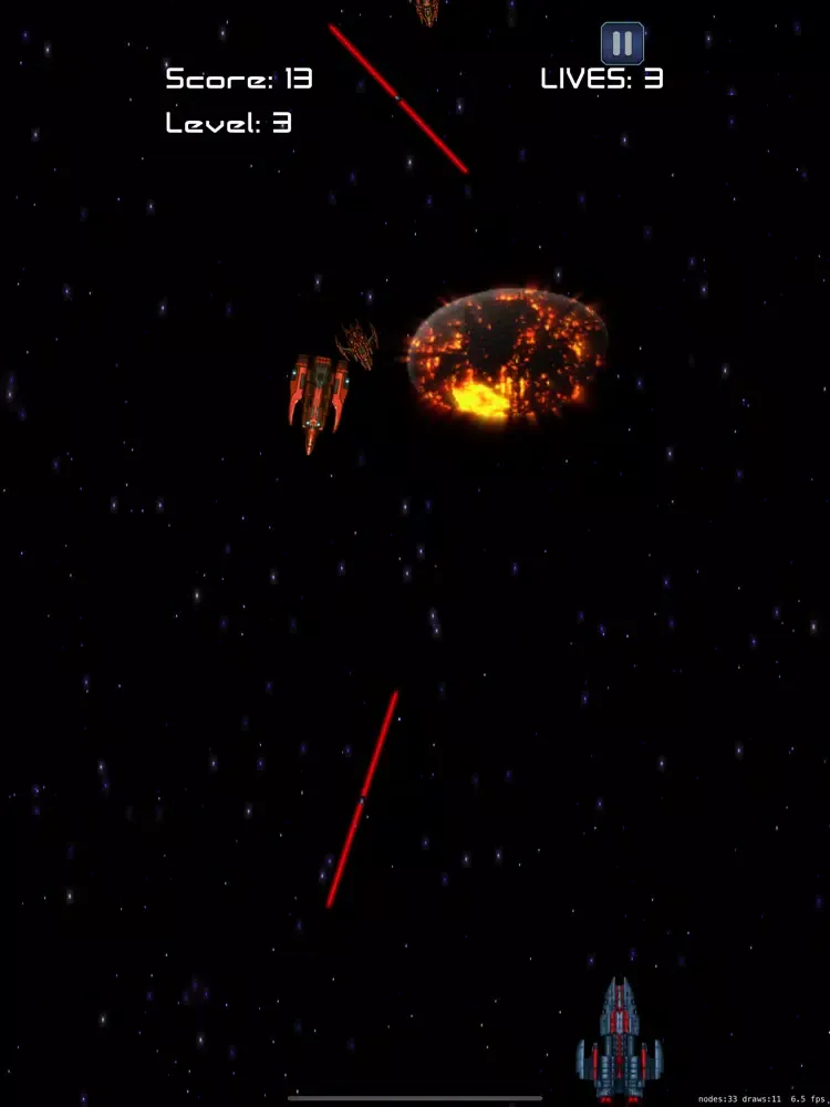 Capturas de tela do Space Masters iPad 