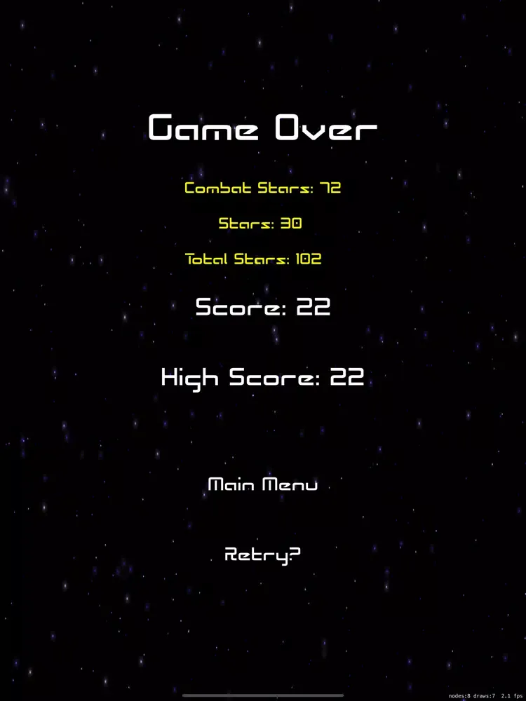 Capturas de tela do Space Masters iPad 