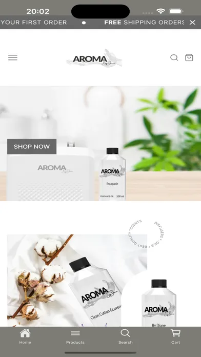 Captures d'écran de Aroma By Diane