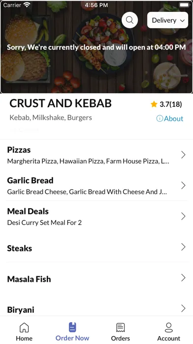 Screenshot di CRUST AND KEBAB