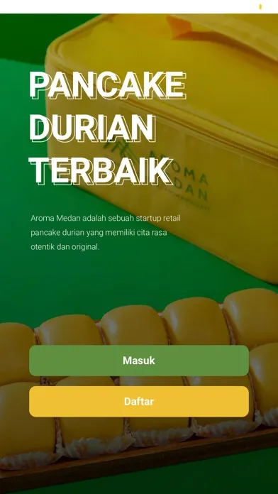 Capturas de tela do Aroma Medan