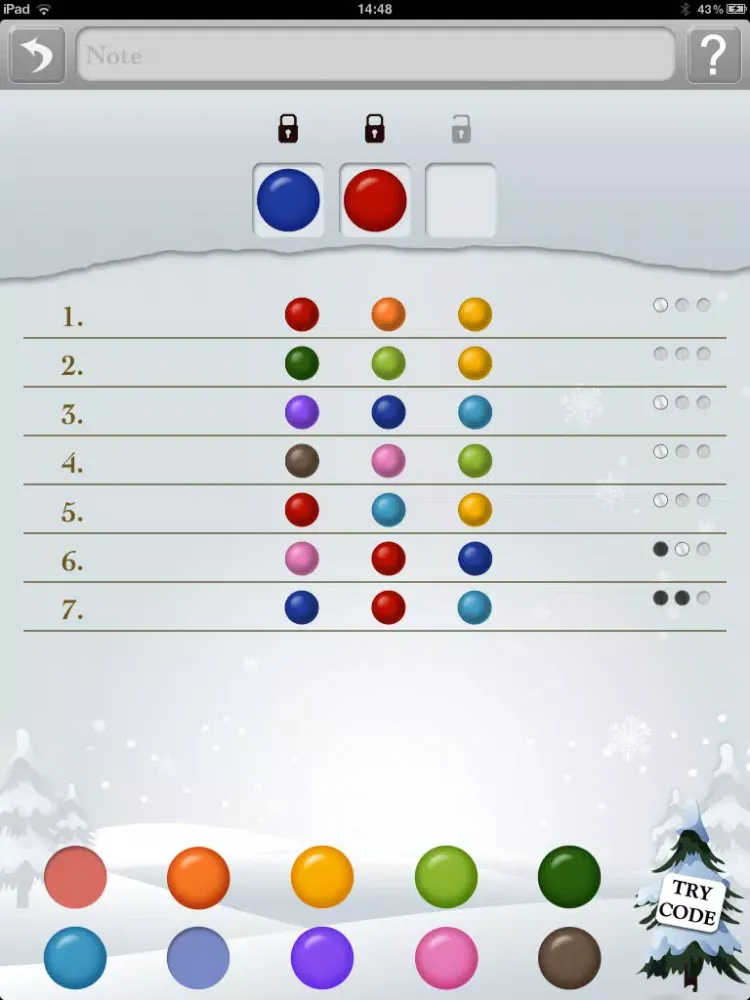 Code Breaker HD iPad  Ekran Görüntüleri