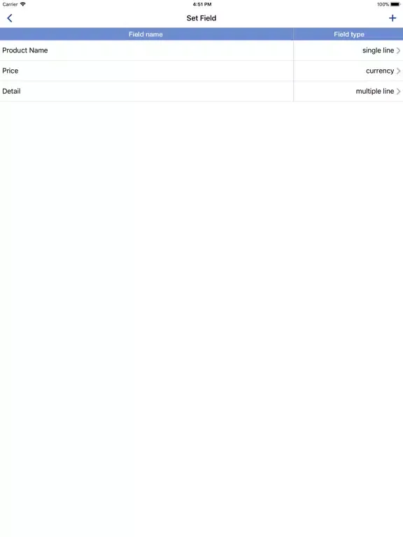PriceList iPad  سکرین شاٹس