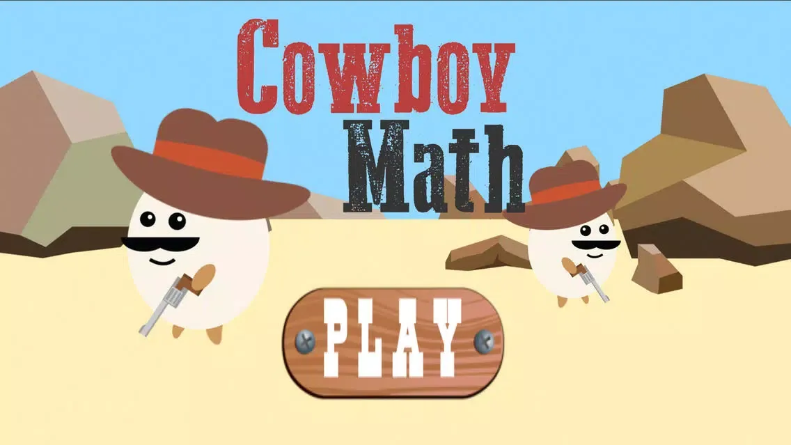 ภาพหน้าจอของ Cowboy Math : Egg Gunner Kids