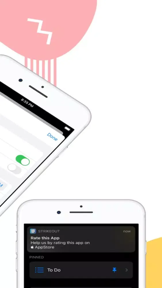 Zrzuty ekranu StrikeOut-Track your progress