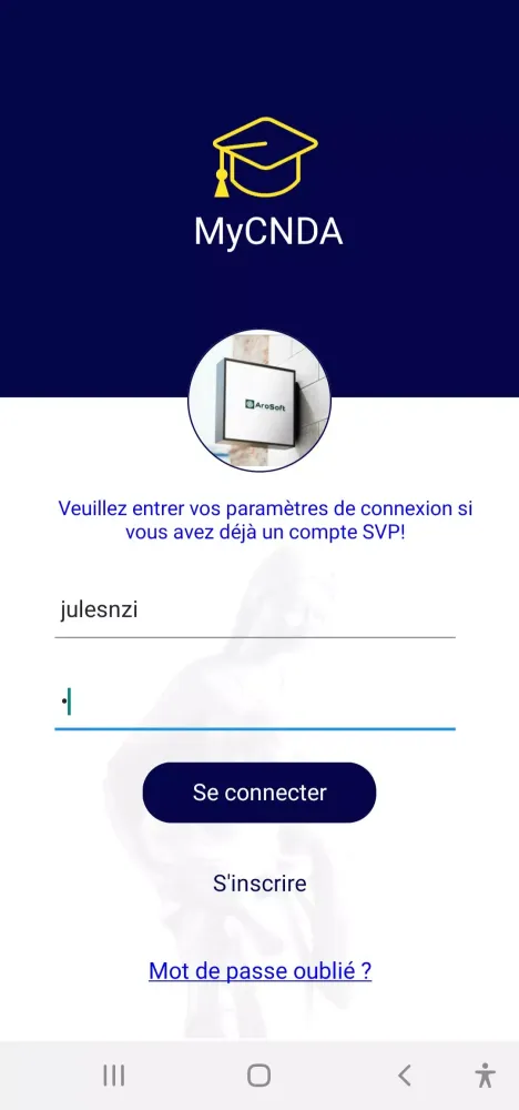 Capturas de pantalla de MyCNDA