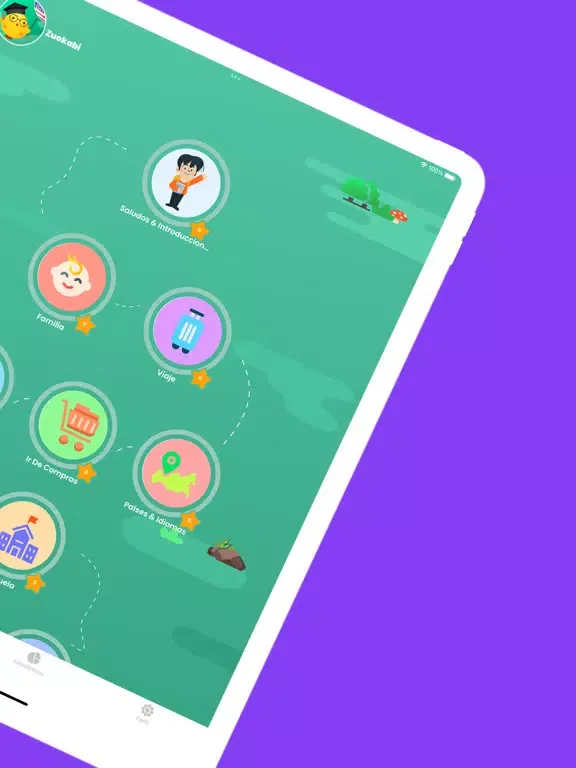 تصاویر Zuokabi: Learn English iPad 